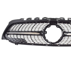 Mercedes-Benz A-Class W177 2019-2023 GT Starry Sky Single Bar Front Grille ABS Plastic Bumper Retrofit Upgrade - Product Image 1