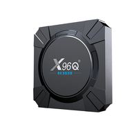 Boîtier TV Android 14 2 Go RAM 16 Go ROM X96Q RK3539 Quad-Core 64 bits AV1 4K 5G WiFi BT
