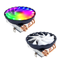 Tube de compression par soufflage CPU M400 radiateur 1151 châssis refroidisseur de processeur ventilateur bonhomme de neige 4 boîte en cuivre longue durée cuivre et aluminium