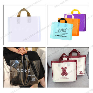 Bên niêm phong loại nhựa mang theo túi Máy Làm tự động vòng lặp mềm xử lý hàn túi niêm phong máy cắt - Product Image 6