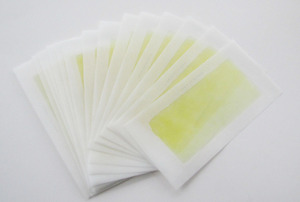 Private Label Body Care Cosmetics 8pcs/ Box Effective Honey Depilatory Wax Strip Hair Removal Wax - Product Image 2