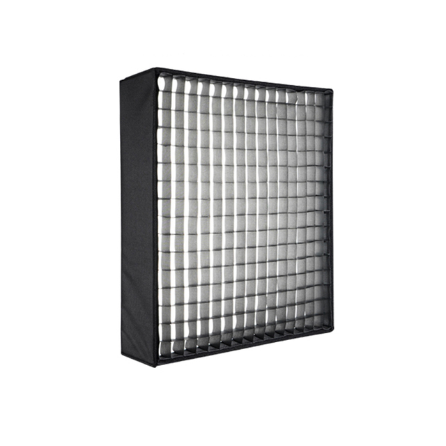 MIAOTU Portable Roll-up LED Light Adjustable Color Temperature 2700K-6500K Remote Control 250W Grid Softbox for Photography Live