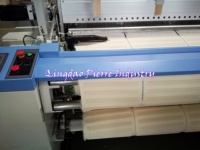 Serviette en éponge naturelle, jet d'air, pour tissage machine