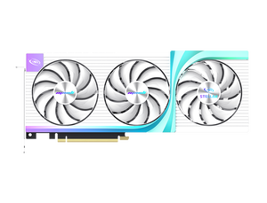 การ์ดจอ Manli Stellar GeForce RTX 5060 Ti OC 16GB GDDR7 สีขาวใหม่ สำหรับเล่นเกมบนเดสก์ท็อป รองรับ MXM พร้อมพอร์ต DP และพัดลมระบายความร้อน - Product Image 2