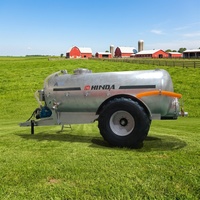 Esparcidor de Líquidos para Agricultura, Remolcable, con Bomba, Capacidad de 12000L, para Uso en Granjas y Pastos