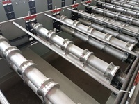 Machine de formage à froid automatique HD IBR pour tôles de toiture métalliques, machine de fabrication de panneaux de toiture profilés, machine à tuiles en acier – Vente directe usine