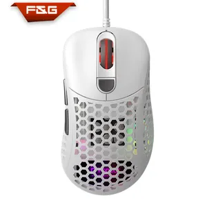 Buraco ultra leve rgb gaming mouse