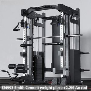 Precio de fábrica Gimnasio Body Building Cable Crossover Ejercicio multifuncional Entrenamiento Smith Machine Power Cage Squat Rack - Product Image 4
