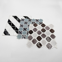 Autocollants muraux 3D en PU à coller facilement, autocollants muraux en PVC/PU doux au toucher, lavables et inodores pour la décoration intérieure