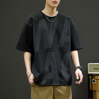 T-shirt Homme Oversize à Manches Courtes – Échantillon de Hauts Décontractés – Emballage pour T-shirt Personnalisé – T-shirt Homme Tendance Chine
