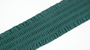 Bande élastique décorative confortable en polyester <span class=keywords><strong>de</strong></span> 6 cm <span class=keywords><strong>de</strong></span> large, couleur unie, <span class=keywords><strong>pour</strong></span> robes, baldaquins <span class=keywords><strong>de</strong></span> lit, personnalisable, livraison rapide - Product Image 3