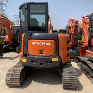 Excavadora usada bien mantenida HITACHI ZX55USR Mini excavadora sobre orugas usada ZX60 ZX70 ZX75 Excavadora usada agrícola para Venta barata - Product Image 2