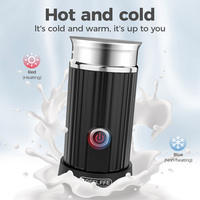 Steamer susu listrik baja tahan karat multifungsi, pengocok susu otomatis untuk penggunaan di mobil Harga terbaik, USB/baterai plastik rumah tangga