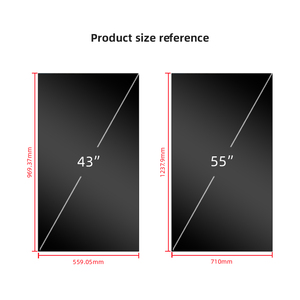 شاشة عرض رقمية إعلانية مخصصة بتقنية LCD للتعليق على الحائط، شاشة ترحيب للمتاجر والمصاعد يتم التحكم بها عبر التطبيق - Product Image 3