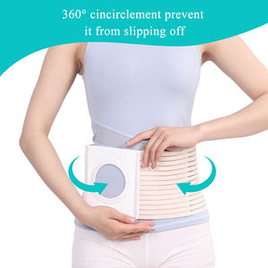 Cinturón ergonómico de soporte para <span class=keywords><strong>hernia</strong></span> <span class=keywords><strong>umbilical</strong></span> para hombres y mujeres, almohadilla de compresión posquirúrgica, clase I para fisioterapia efectiva - Product Image 5