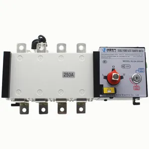 Factory supply price discount NLQ4-250/4P 250A photovoltaic new energy dual power automatic transfer switch