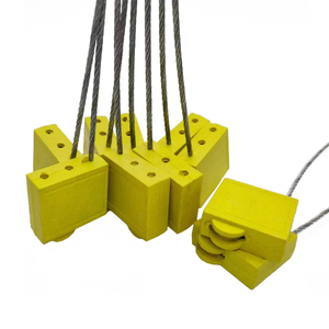 Sello de bloqueo de doble <span class=keywords><strong>cable</strong></span> de 1,8mm, sello de <span class=keywords><strong>cable</strong></span> antirrobo para transporte de vehículos para camiones, furgonetas y camiones cisterna - Product Image 2