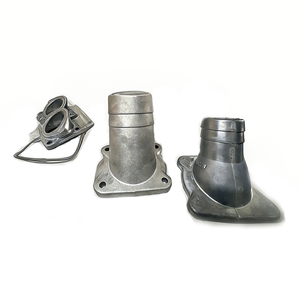 Collecteurs d'admission en aluminium moulé sous pression personnalisés VN avec brides et tuyaux en alliage A380 pour moteurs de moto selon le dessin - Product Image 1