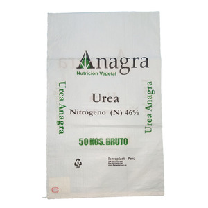 <span class=keywords><strong>Bolsa</strong></span> de Embalaje de Fertilizante de Urea Tejida de PP de 40 kg 50 kg Sacos de Plástico de Polipropileno - Product Image 1