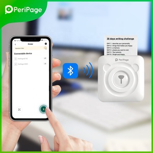 Portable 58mm <span class=keywords><strong>Peripage</strong></span> <span class=keywords><strong>A6</strong></span> imprimante d'étiquettes thermiques sans fil imprimante d'étiquettes thermiques <span class=keywords><strong>Mini</strong></span> autocollant imprimante Photo - Product Image 4