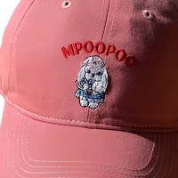 Casquette Dad Cap en gros brodée avec lettres, à calotte souple, pour hommes et femmes