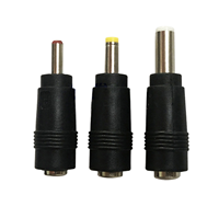 3.5mm mâle à 5.5mm femelle DC adaptateur connecteur connecteurs de haute qualité 5.5 2.1 femelle 3.5*1.35 mâle DC Jack adaptateur