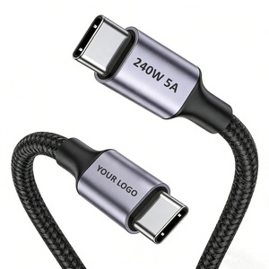 <span class=keywords><strong>C</strong></span>âble <span class=keywords><strong>USB</strong></span> Type <span class=keywords><strong>C</strong></span>, <span class=keywords><strong>c</strong></span>âble de charge rapide <span class=keywords><strong>USB</strong></span> <span class=keywords><strong>C</strong></span>, 240W 5A PD 3.1, chargeur 1m 2m 3m, <span class=keywords><strong>c</strong></span>âble Type-<span class=keywords><strong>C</strong></span>, logo personnalisé d'usine, <span class=keywords><strong>c</strong></span>âble tressé USBC - Product Image 1