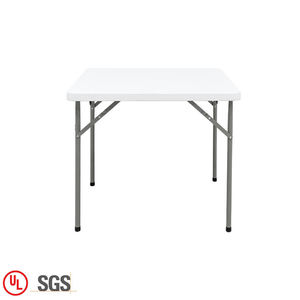 <span class=keywords><strong>Table</strong></span> Portable en plastique blanc carré de haute qualité salle à manger pique-nique <span class=keywords><strong>Table</strong></span> pliante <span class=keywords><strong>extensible</strong></span> pour hôtel à la maison - Product Image 2