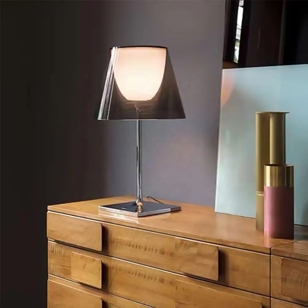 High quality acrylic lamp shade indoor bedroom living room bedside bar table lamp home decor luxury