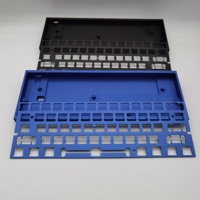 Service de pièces usinées CNC, prototypage rapide personnalisé de précision sans fil, mécanique, en acier inoxydable, alliage d'aluminium, métal, clavier