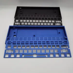 सीएनसी मशीनिंग पार्ट्स सर्विस प्रिसिजन वायरलेस मैकेनिकल कस्टम रैपिड प्रोटोटाइप मेटल कीबोर्ड