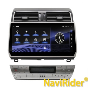For Toyota Land Cruiser Prado 150 2010-2023 Car Radio 12.3" 2 Din Android Multimedia DVD Player <b>Navigation</b> <b>GPS</b> Carplay Head Unit - Product Image 1