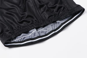 Nouveau design maillot de cyclisme noir d'été à manches courtes, durable, respirant et à séchage rapide pour activités de cyclisme en extérieur unisexe - Product Image 5