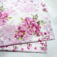 Impression numérique de tissu de coton de style floral de mode chinoise