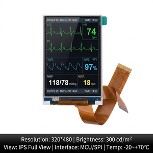 โมดูลจอแสดงผล TFT LCD ขนาด 3.5 นิ้ว 320*480 MCU-8BIT/9BIT/16BIT/18BIT ITST7796S กำลังไฟต่ำ ยี่ห้อ <span class=keywords><strong>TMK</strong></span> สำหรับอุปกรณ์การแพทย์แบบพกพา - Product Image 1