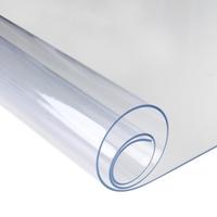 Produit de qualité HuiHe Couverture de table adhésive transparente en plastique PVC