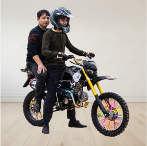 Autres motos à essence <span class=keywords><strong>125</strong></span> cc Air Cool Kick And Electric Start Off Road Dirtbike Adult 4 Stroke Big Wheel <span class=keywords><strong>Dirt</strong></span> <span class=keywords><strong>Bike</strong></span> - Product Image 6