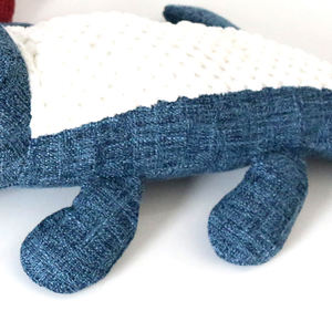 Juguete para Mascotas de Lino Premium Fácil de Limpiar y Mantener, Lino Cocodrilo 32*16cm - Product Image 3