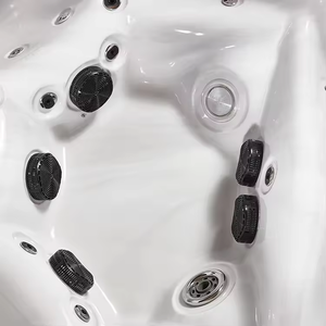 Jy8812 Outdoor Spa 6 Persoons Familie Met Jacuzzi Massagebad Acryl Zwembaden Whirlpool Bubbelbad - Product Image 3