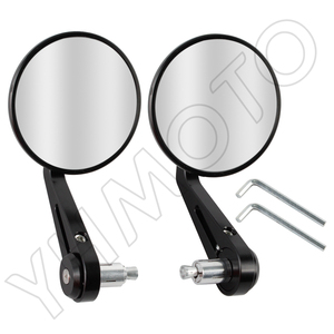 YHMOTO Motorcycle Rear View Side Mirror Handlebar <b>Bar</b> <b>End</b> for Honda PCX 160 Vario160 Z900 Z800 LXS - Product Image 6