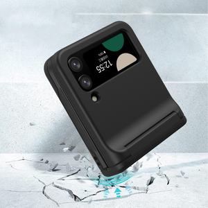 Inserción de tarjeta Frosting ranura para tarjeta funda de teléfono de bolsillo para <span class=keywords><strong>Samsung</strong></span> Galaxy Z Flip 6 tarjeta Hold Wallet funda móvil para Z Flip 6 5 4 3 - Product Image 4