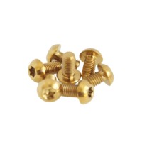 Vis de fixation de rotor Torx simple en acier T25 M5x10 GR5 TC4, sur mesure, vente en gros, pour vélo, fabriquées en Chine
