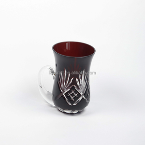 Bicchiere da 90ml in stile bohémien tagliato a mano, tazza piccola a <span class=keywords><strong>sei</strong></span> colori, tazza <span class=keywords><strong>di</strong></span> succo <span class=keywords><strong>di</strong></span> tazza <span class=keywords><strong>di</strong></span> caffè - Product Image 2