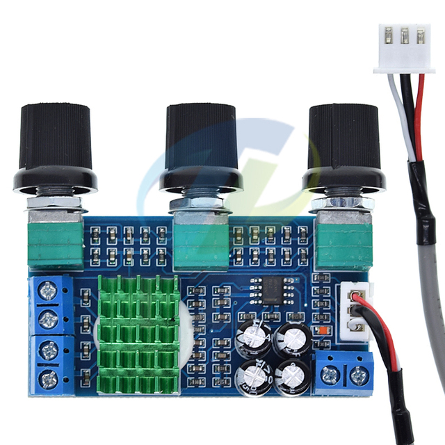 XH-M567 TPA3116 D2 Dual-channel Stereo High Power Digital Audio Power Amplifier Board TZT Audio Power Amplifier Board 80W*2