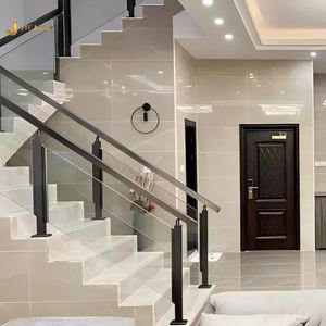 Barandilla de Escalera Moderna y Duradera de Acero Inoxidable Cepillado EX1038 para Decoración de Interiores y Proyectos de Ingeniería Comercial - Product Image 4