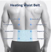 Ceinture chauffante portable pour soulager les douleurs lombaires et abdominales chez la femme, certifiée CE Classe I