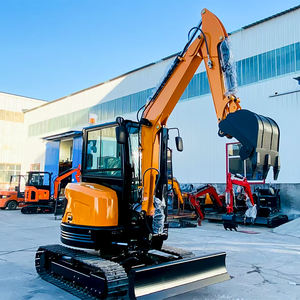 รถขุดขนาดเล็ก Kubota เครื่องยนต์ดีเซล 3.5 ตัน รถขุดขนาดเล็กสำหรับสวนและเกษตรกรรม รถขุดขนาดเล็กใหม่ จัดส่งฟรี - Product Image 1