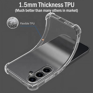 Funda Protectora <span class=keywords><strong>de</strong></span> TPU Transparente <span class=keywords><strong>de</strong></span> Alta Calidad con Esquinas con Cojín <span class=keywords><strong>de</strong></span> Aire <span class=keywords><strong>de</strong></span> 1.5 mm para <span class=keywords><strong>Samsung</strong></span> Galaxy A37 A36 A35 A25 A26 A15 A16 A17 A55 A56 A57 5G - Product Image 2