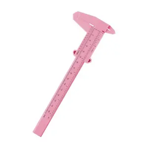 pink pmu supplies Measuring Ruler Tool brow mapping eyebrow CALIPER use for brow mapping