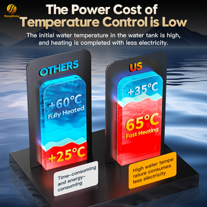 Высококачественная двойная корзина, тип вытяжки, коммерческая автономная промышленная посудомоечная машина, поставщик посудомоечной машины для ресторанов - Product Image 5